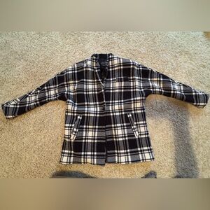 Women Pendleton Pea Coat-Vintage